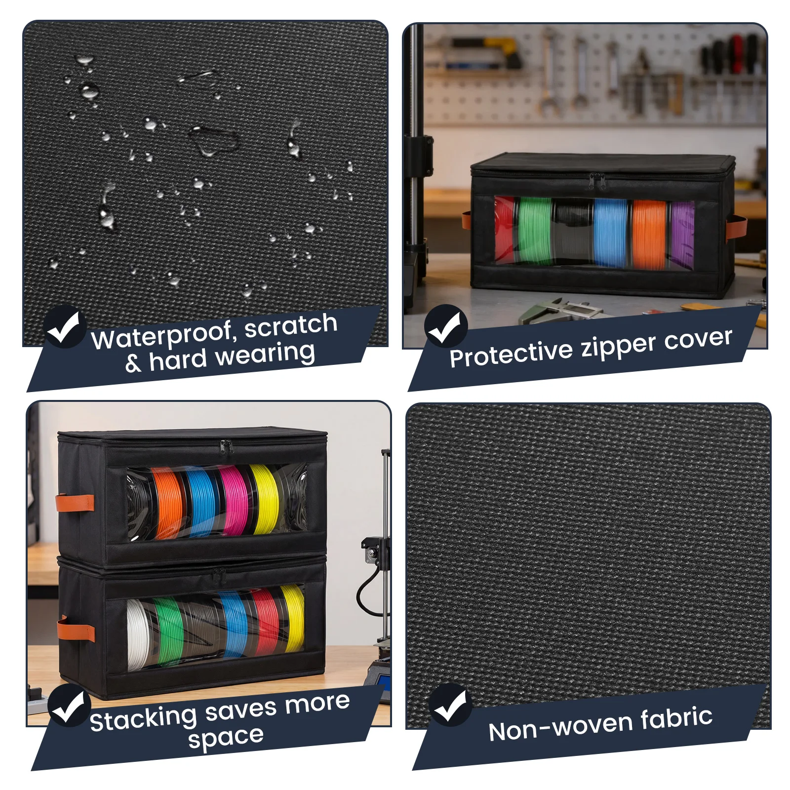 4Pcs Filament Storage Box Larg - đánh giá và giá Commercial Fabric Printing Machine