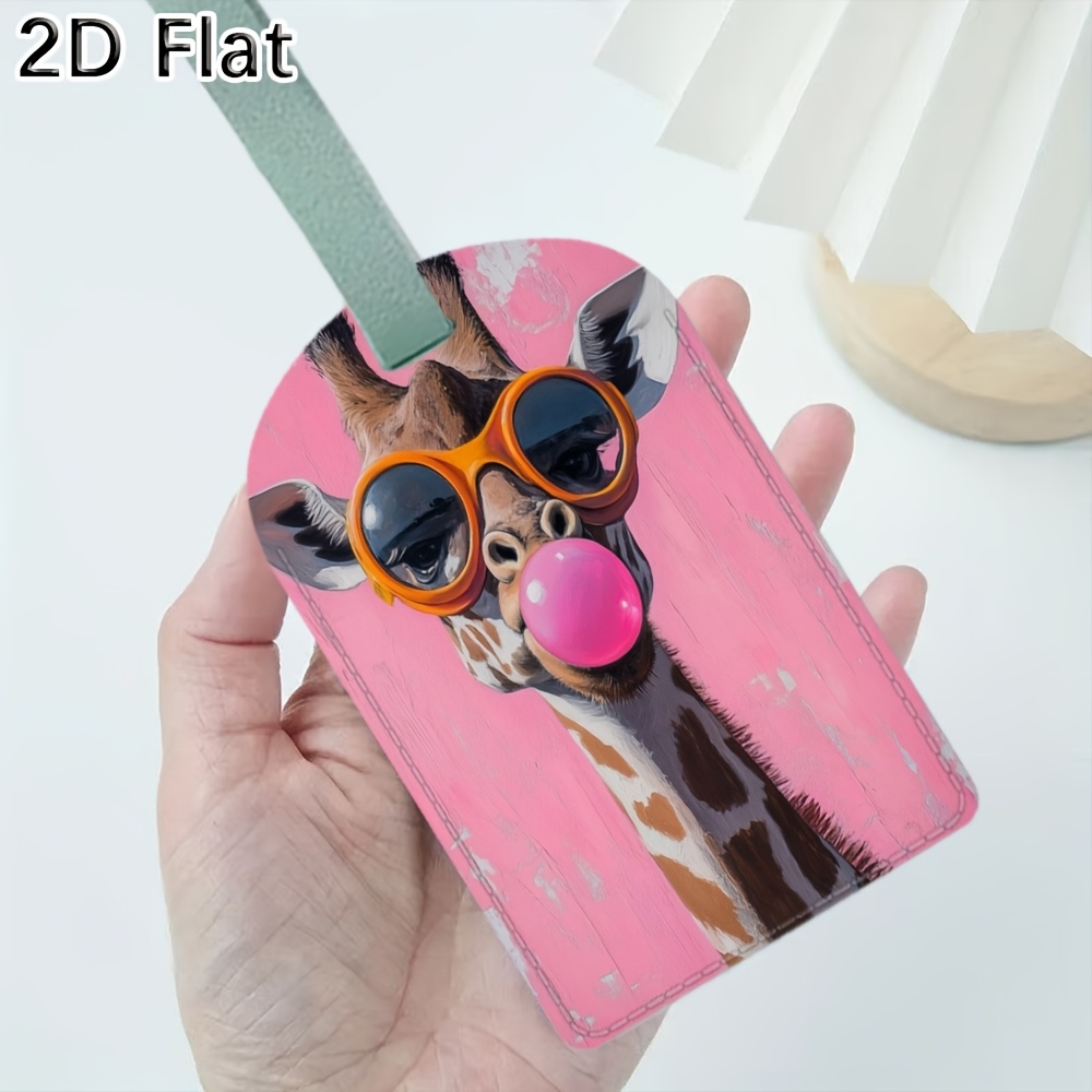 Cute Giraffe Luggage Tag Trave - đánh giá và giá Label Maker