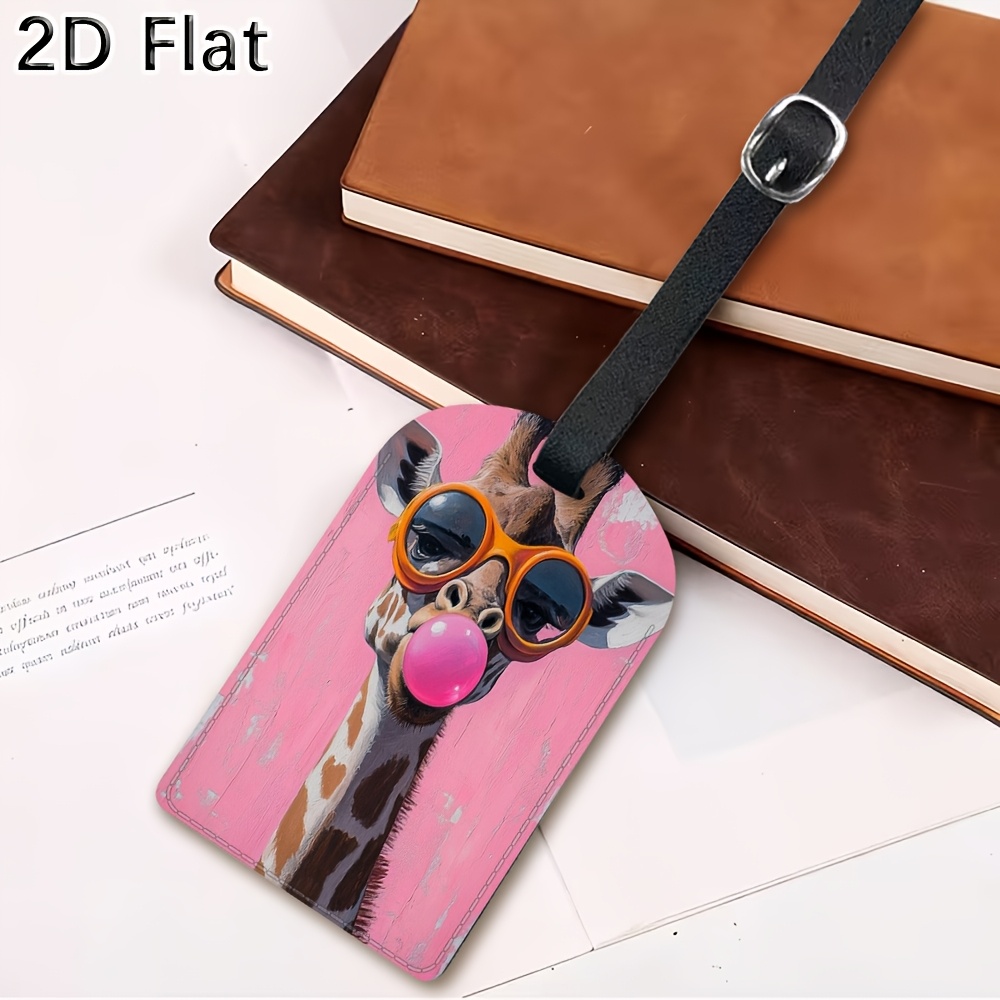 Cute Giraffe Luggage Tag Trave - đánh giá và giá Label Maker