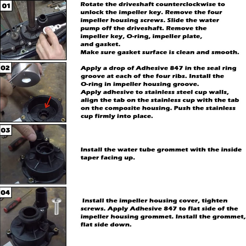 5001595 Outboard Water Pump Ki - đánh giá và giá Ink Cartridge