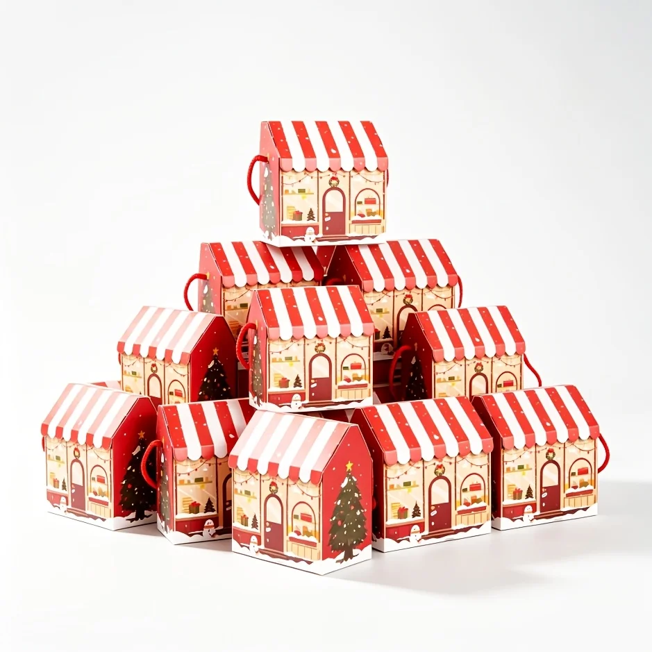 10pcs Christmas House-shaped G - đánh giá và giá Printer Paper