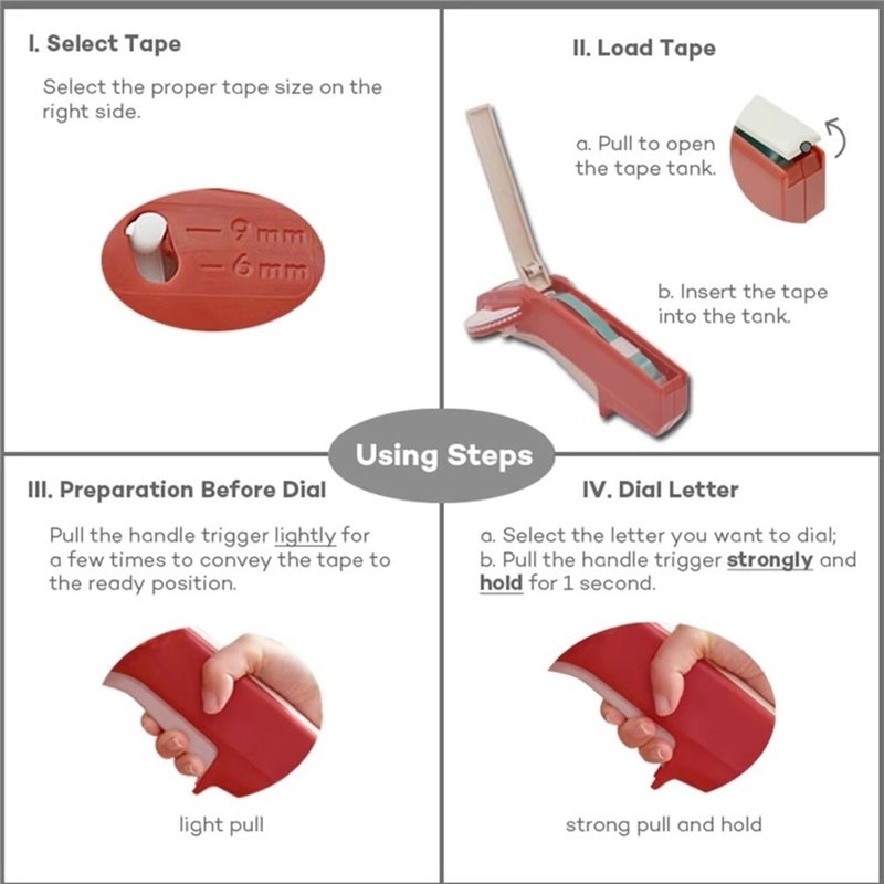 SHGO-DIY Manual Embossing Labe - đánh giá và giá Label Maker