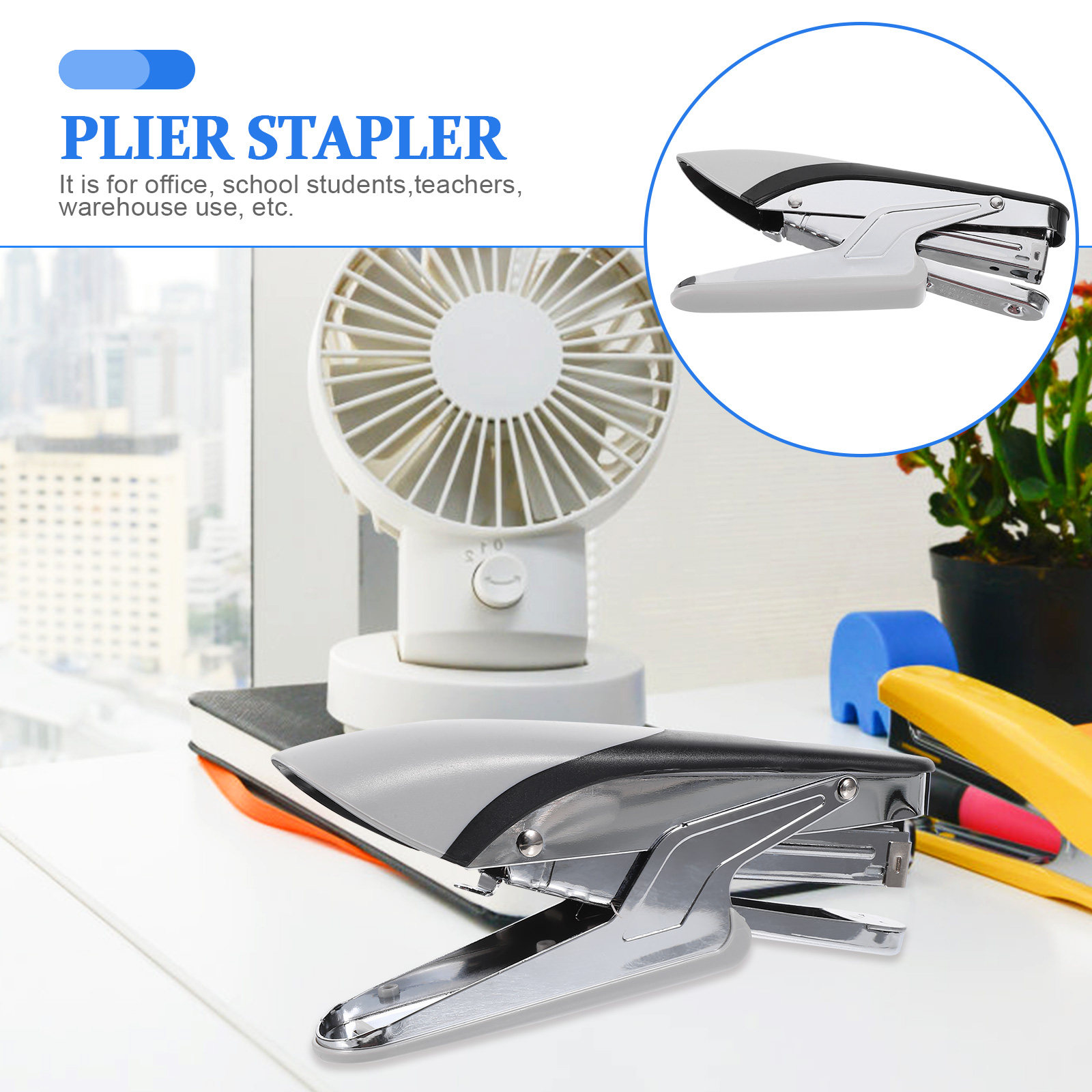 Heavy Duty Plier Stapler for 2 - đánh giá và giá Stapler Heavy Duty
